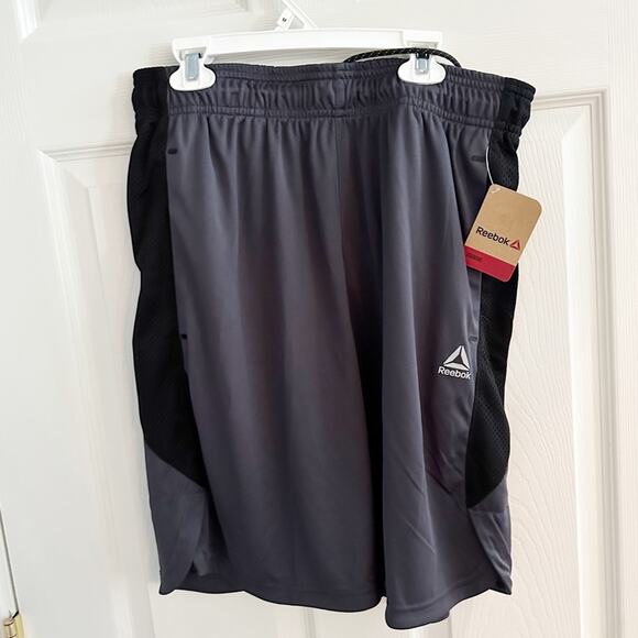 Reebok Fixed Training Charcoal Grey Black Mens Medium NWT Exercise Gym Workout - Picture 10 of 10